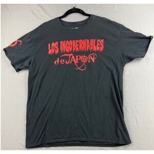Pro Wrestling Tees NJPW Los Ingobernables de Japon Men XL Shirt Black LIJ Fair